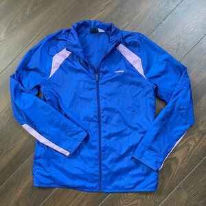 Reebok athletic windbreaker jacket